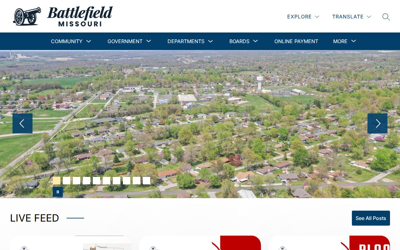 Battlefield criminal history City Hall records context